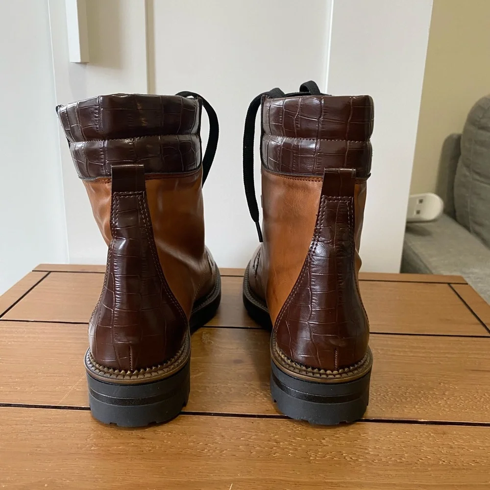 NWOT DIVINE FOLLIE Leather boots Made in Italy - Size 36 - Picture 5 of 8